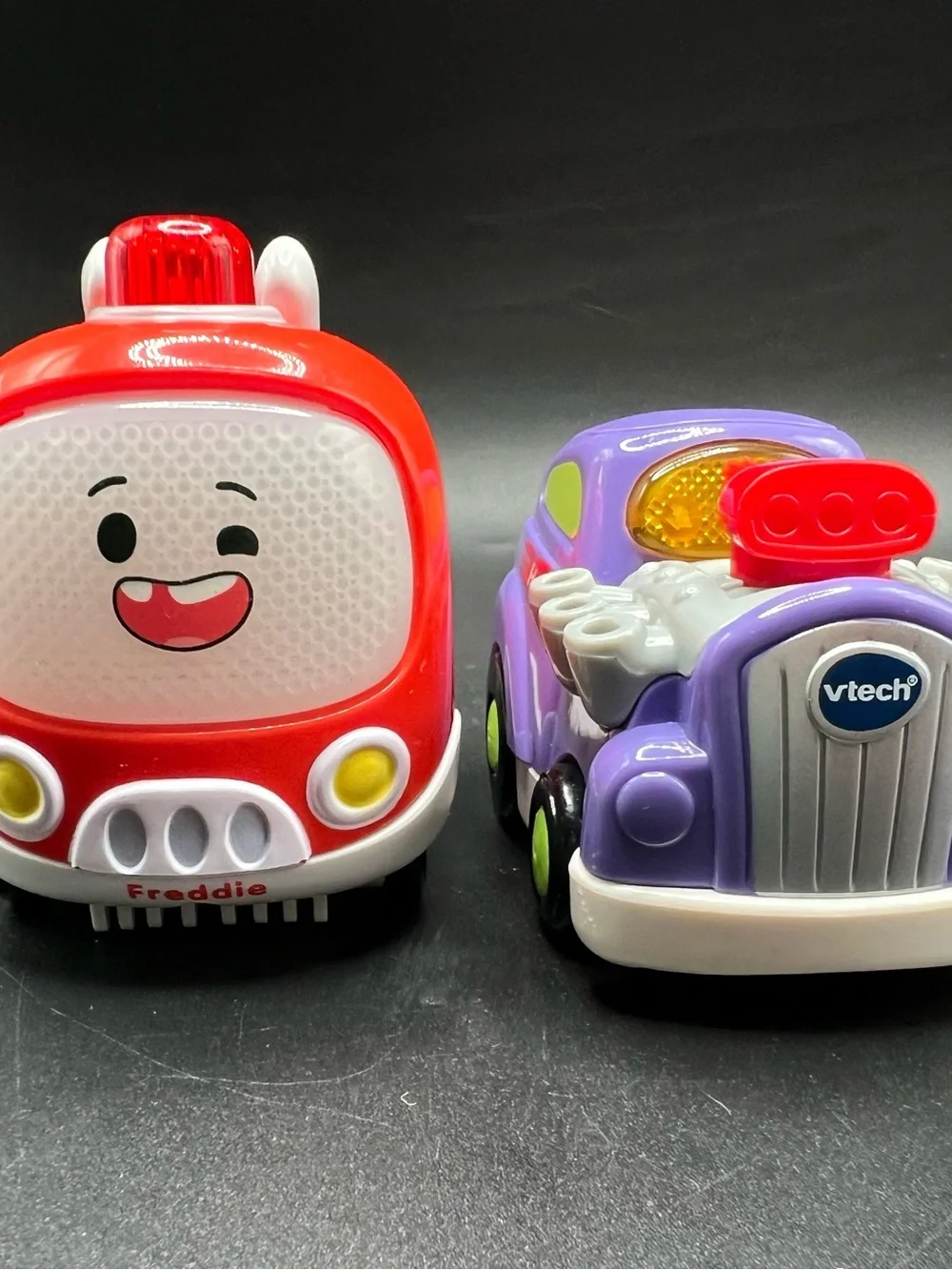 Vtech Go Go Smart Wheels Cars Fire Truck and Hot Rod Light and Sound Works